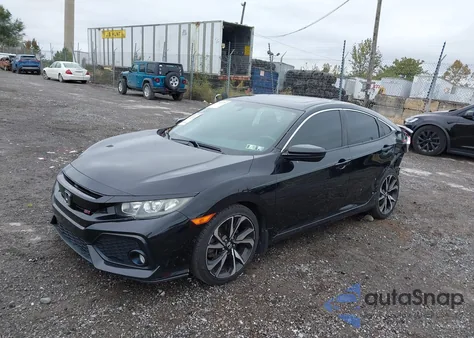 2017 Honda Civic Si z USA, uszkodzony, nr VIN 2HGFC1E57HH702546